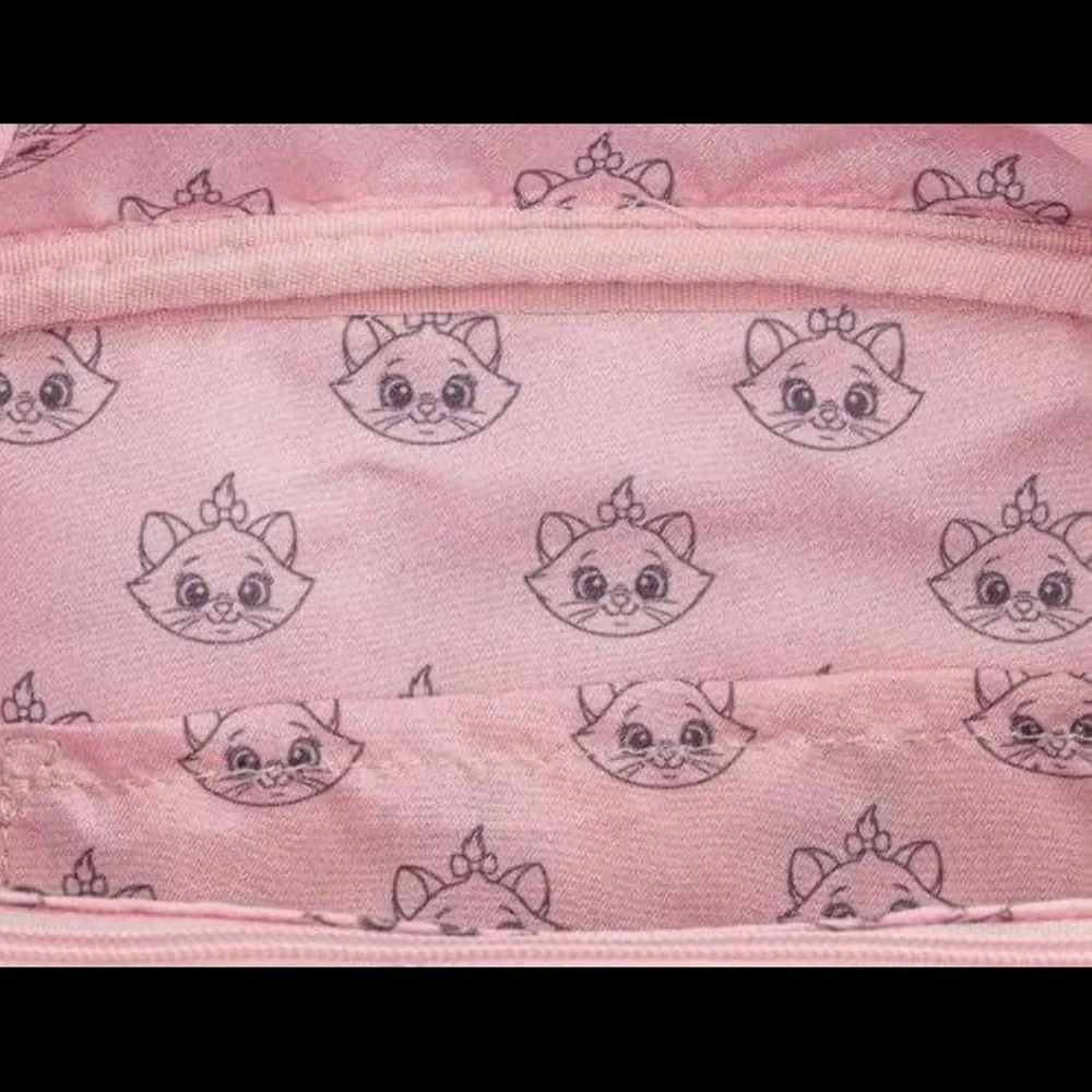 NWT Loungefly Disney Aristocats Marie Floral AOP Crossbody Bag Purse Handbag - Picture 3 of 8